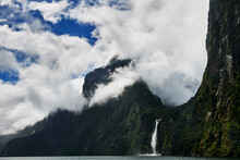 Landscape Of Milford Sound / Piopiotahi, South Island, New Zealand