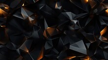 The Concept Of A Black Obsidian Crystal Texture Seamless Background, Showcasing Deep Black Hues And Unique Crystal Patterns