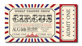 Fototapeta  - Circus ticket