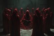 Red Robe Reign A Gathering of Wearers Generative AI