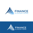 finance, investment, capital logo design vector