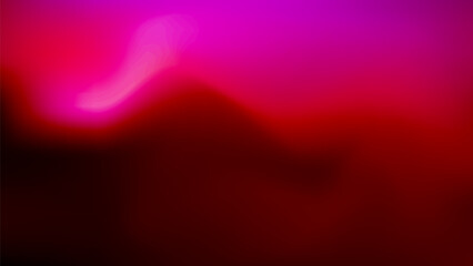 Wall Mural - A pink flash on a red gradient background with a blur. A colorful template for covers, posters, banners, and interiors. An idea for creative projects.