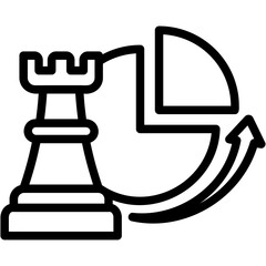 Sticker - Business Strategy Icon