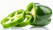 sliced green pepper transparent png