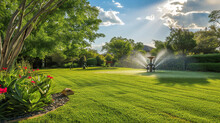 Efficient Garden Watering Systems With Automatic Sprinklers