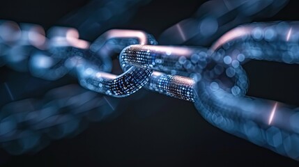 blockchain diagram background