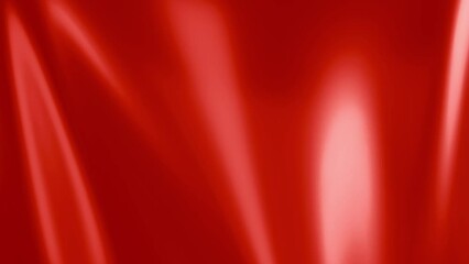 Wall Mural - Background Silk Cloth Fabric Red Flow Smooth  For Loop Playback 4k 60FPS Video