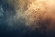 close up horizontal image of thick smoke background Generative AI