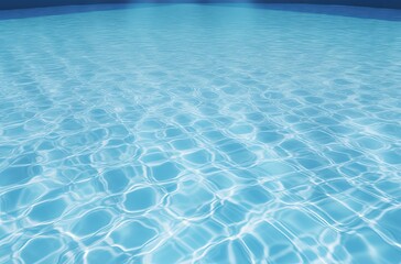 Aufkleber - Texture of water in swimming pool for background