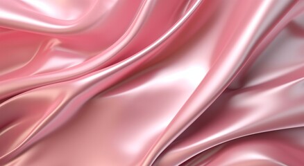 Wall Mural - Abstract pink fabric elegant luxury background