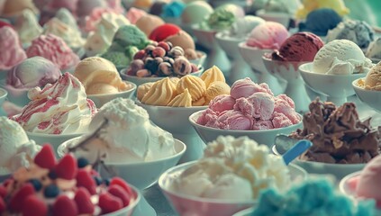 Wall Mural - Ice cream