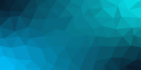 Aufkleber - Modern textured overlap layer background with triangle shapes design. Blue abstract low poly for the web site, the texture of triangulation. The background, mosaic, and blue decoration