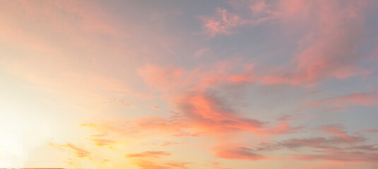 sunset sky background