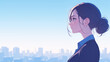 © ZUNTA - スーツの女性　OL　新生活　新社会人　大学生