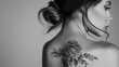 © Alexandre - tatuagens padrão preto e branco