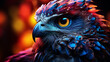 3d owl photo close up