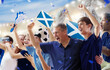 © famveldman - Scotland football team supporter on stadium.