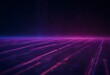 © tinybrushcreations - A neon grid landscape with falling light streaks against a dark background, reminiscent of retro-futuristic cyberpunk aesthetics