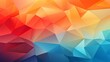Colorful low poly abstract background. Abstract blank geometric background.