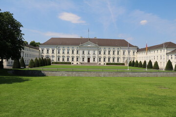 Wall Mural - View to the Bellevue in Berlin, Germany