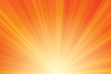 Wall Mural - Sunburst vector illustration with radiant backgrounds, conveying retro and aesthetic