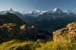 Spitzen, Eiger Nordwand, Grindelwald, Berner Oberland, Schweiz