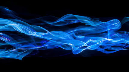 Wall Mural - abstract digital wave tech