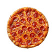 © Andrii - Pepperoni pizza isolated on transparent background. PNG file.