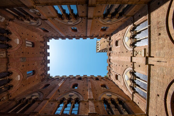 Sticker - Town Hall - Siena - Italy