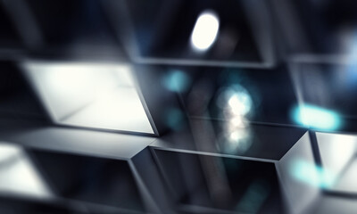 Poster - Innovative technologies image. Mixed media