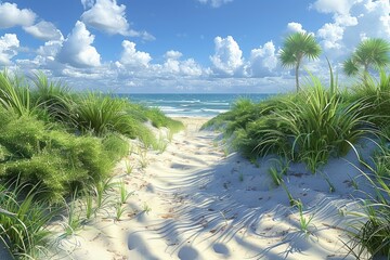 beautiful tropical turquoise ocean beach professional photography