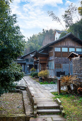 Poster - old house in the mountains，Chinese