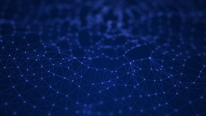 Plexus network connections lines technology concept