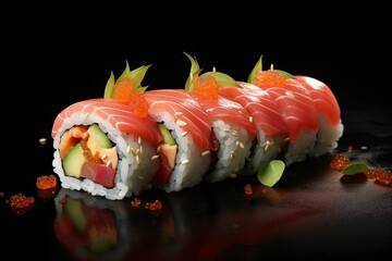 Canvas Print - Sushi on a plate