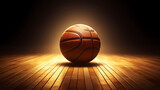 Fototapeta Sport - Basketball in the background, perfect for sports banners and graphics