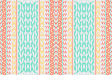 Wall Mural - ethnic design stripe pattern  geometric design chevron pattern  tribal patterns for pint and Textile