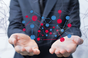 people network structure hr - human resources management and recruitment - neural network exposure d