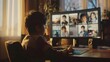 © photolas - Young Child Engaged in an Online Class From a Cozy Home Environment