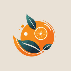 set of orange juice, orange juice illustration