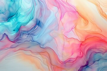 Wall Mural - abstract watercolor background. Generative AI