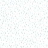 Fototapeta Pokój dzieciecy - Rain seamless pattern. Funny Vector illustration raindrops in simple cartoon Scandinavian style. Childish design for baby clothes, bedding, textiles, nursery wall art, and card