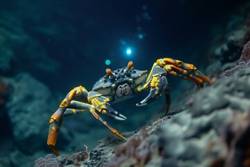 Deep underwater exploration of AI controlled creatures developed using RAG technology