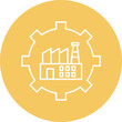 © IsrarAhmad - Gear Line Filled Icon