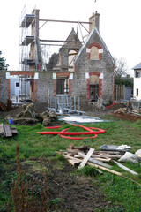 Wall Mural - Remise en état d'une maison Bretonne