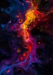 closeup liquid deep space background purplish safari interconnected