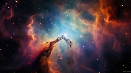 Wall Mural - A glorious, rich star forming  nebula