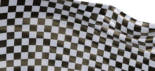 Wall Mural - Checkered flag, race flag background