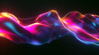 © Studio F. - Abstract background with neon glowing lines