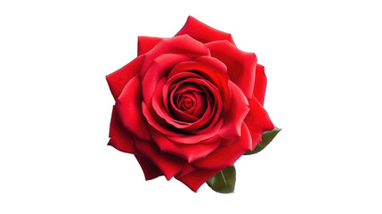 Wall Mural - A fresh red rose png / transparent