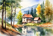 © G.E.G Digital Media - Old house near the lake